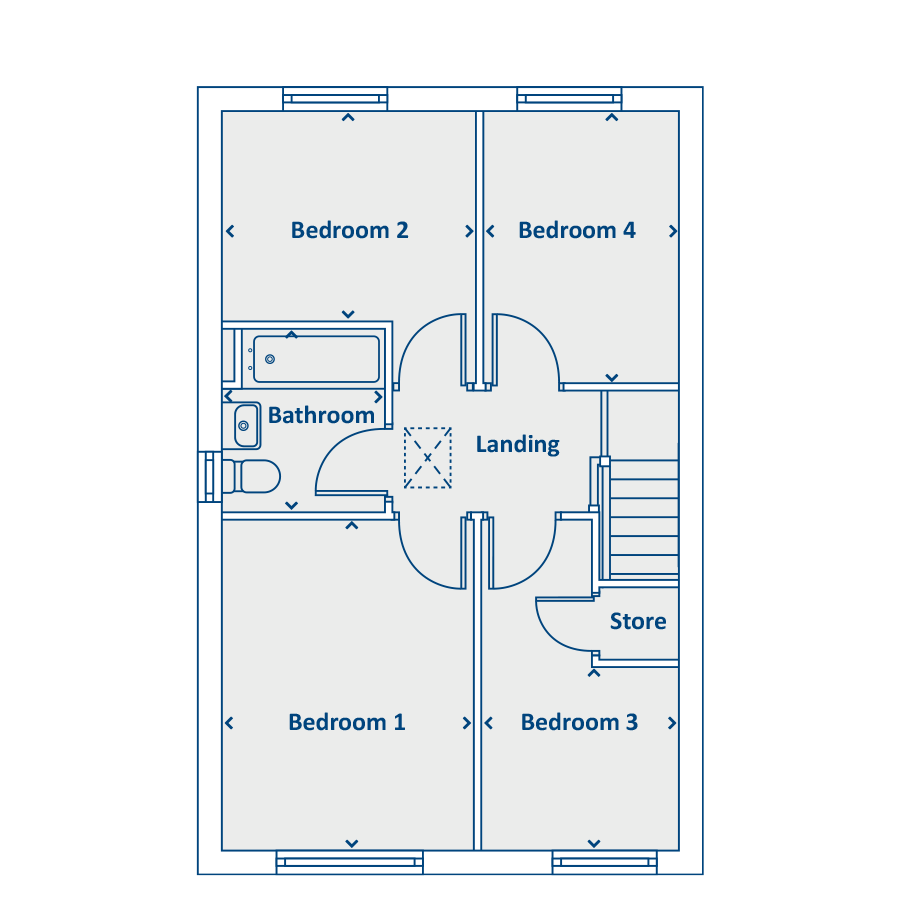 First Floor Floorplan