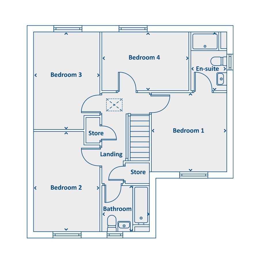 First Floor Floorplan