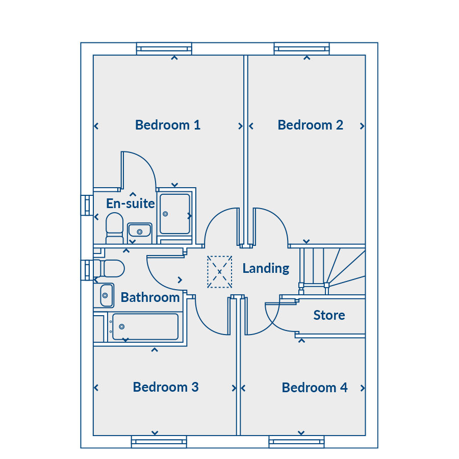 First Floor Floorplan