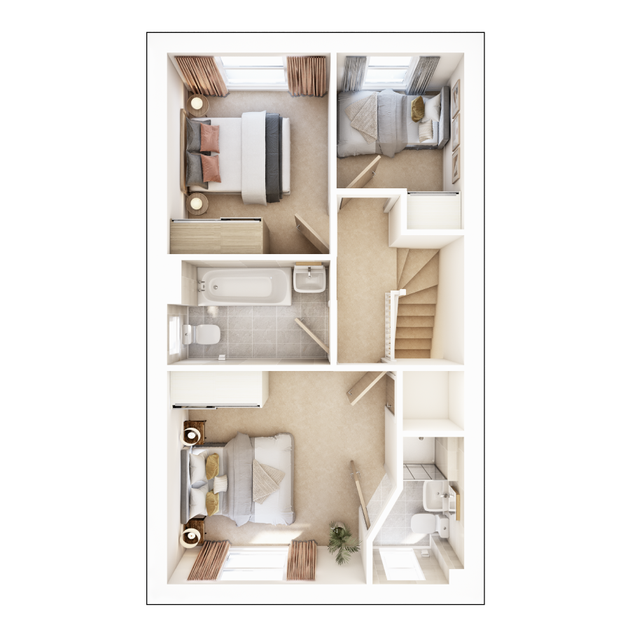 Second Floor Floorplan