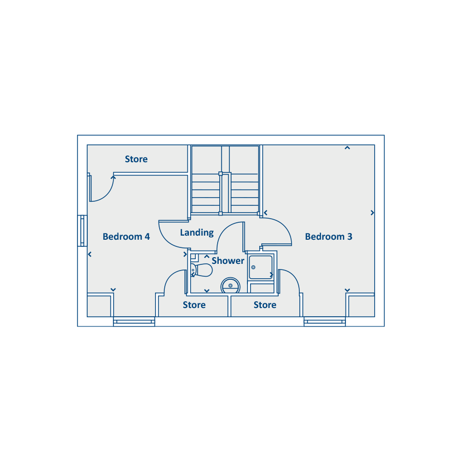 Second Floor Floorplan