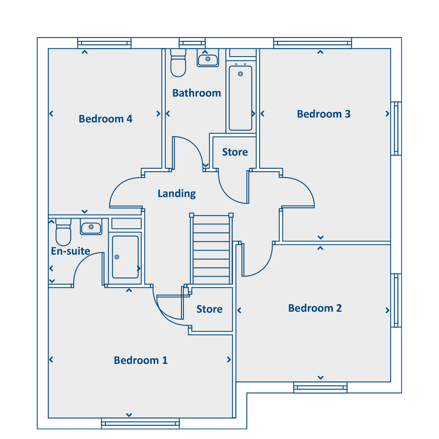 First Floor Floorplan