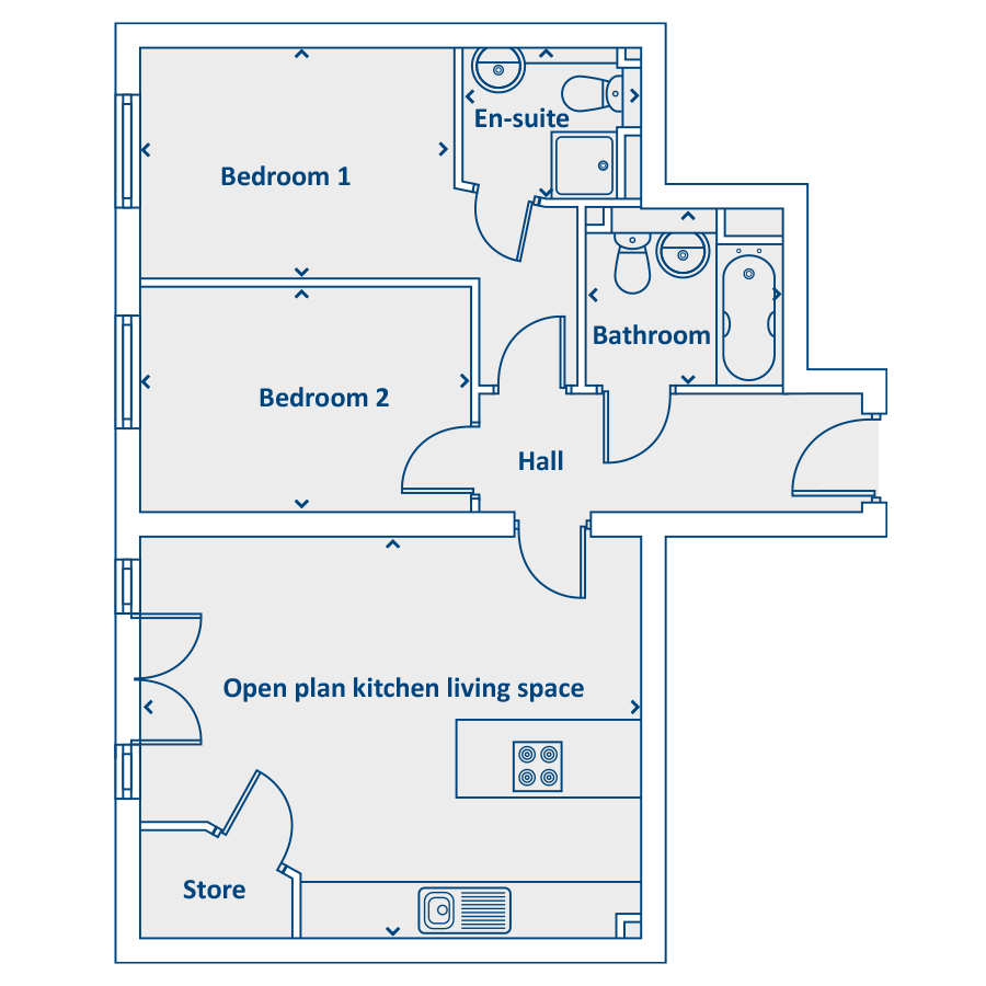 Apartment Layout Floorplan