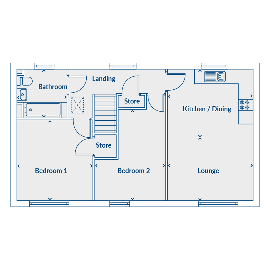 First Floor Floorplan
