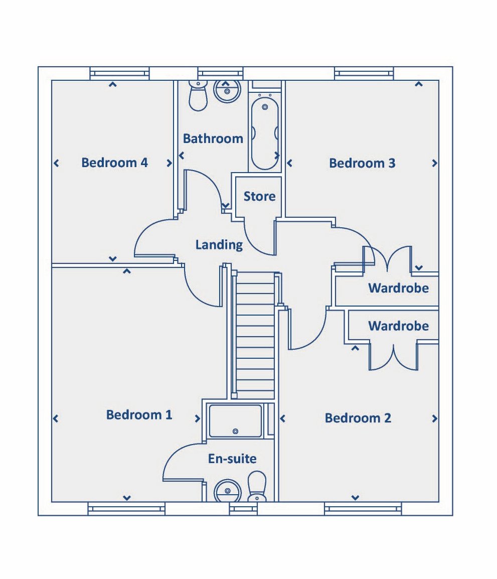 First Floor Floorplan