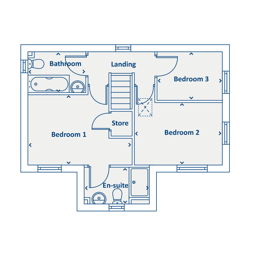 First Floor Floorplan