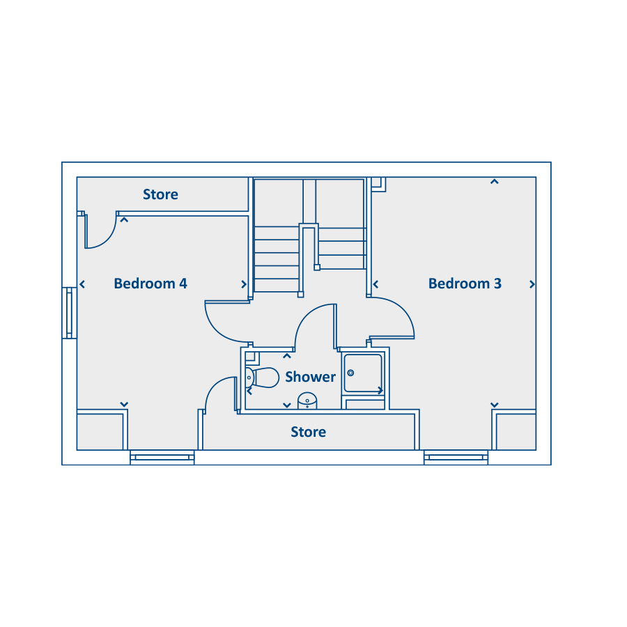 Second Floor Floorplan