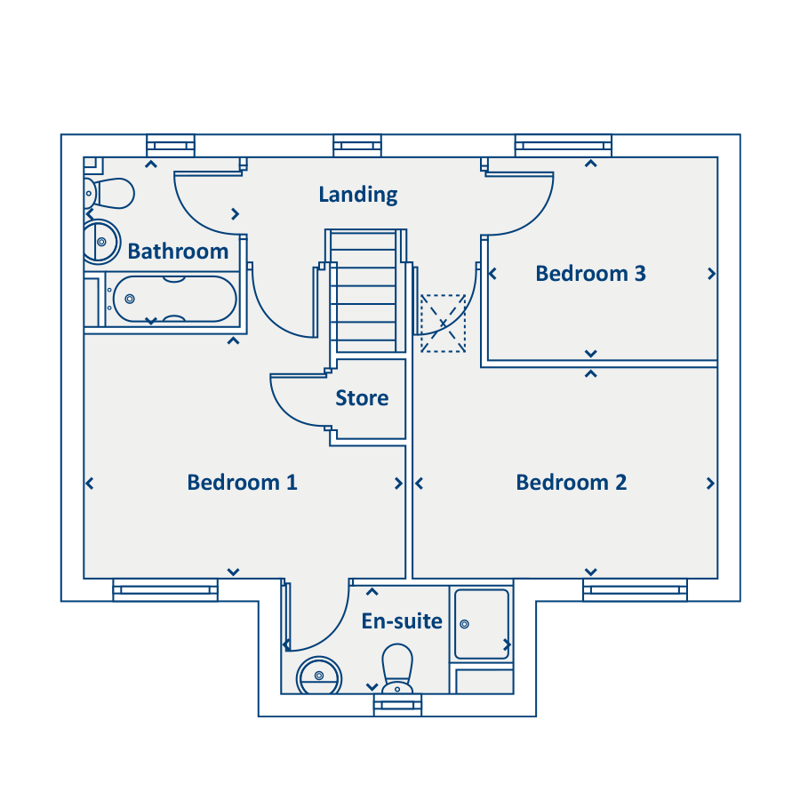 First Floor Floorplan