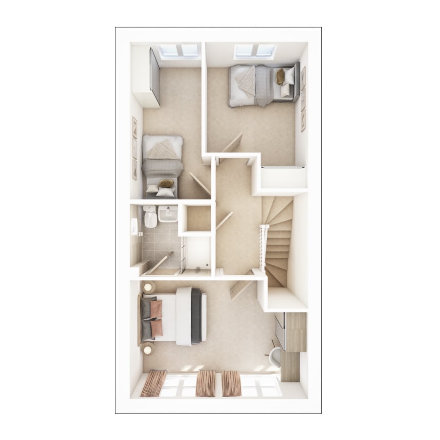 Second Floor Floorplan