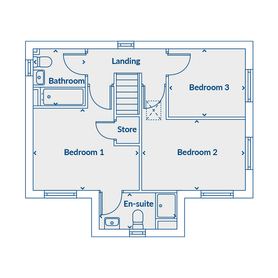 First Floor Floorplan