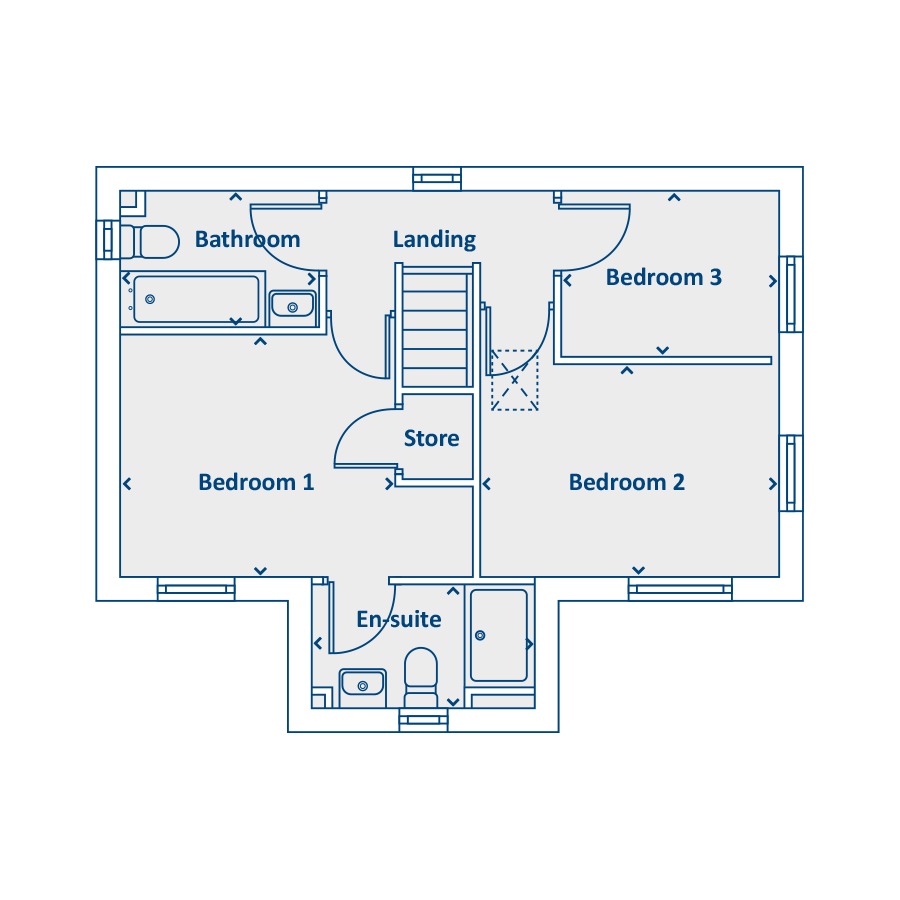 First Floor Floorplan