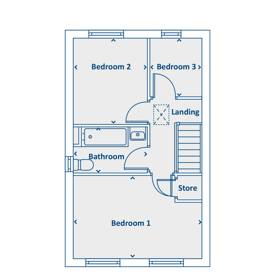 First Floor Floorplan