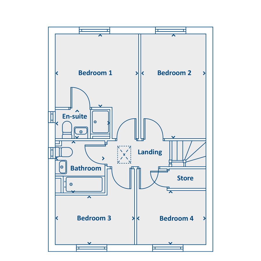 First Floor Floorplan