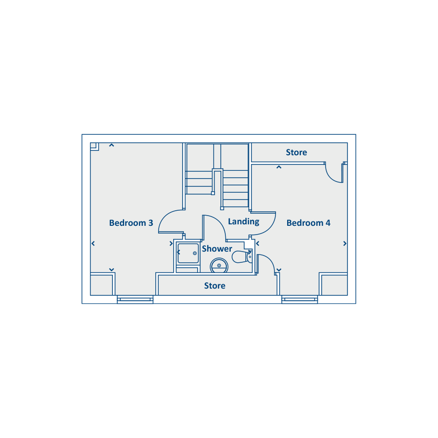 Second Floor Floorplan