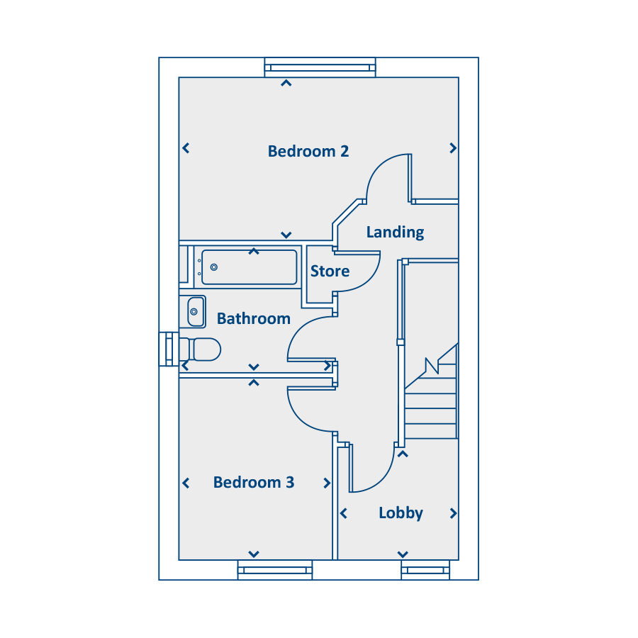 First Floor Floorplan