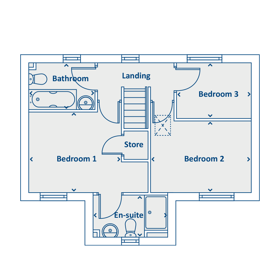 First Floor Floorplan
