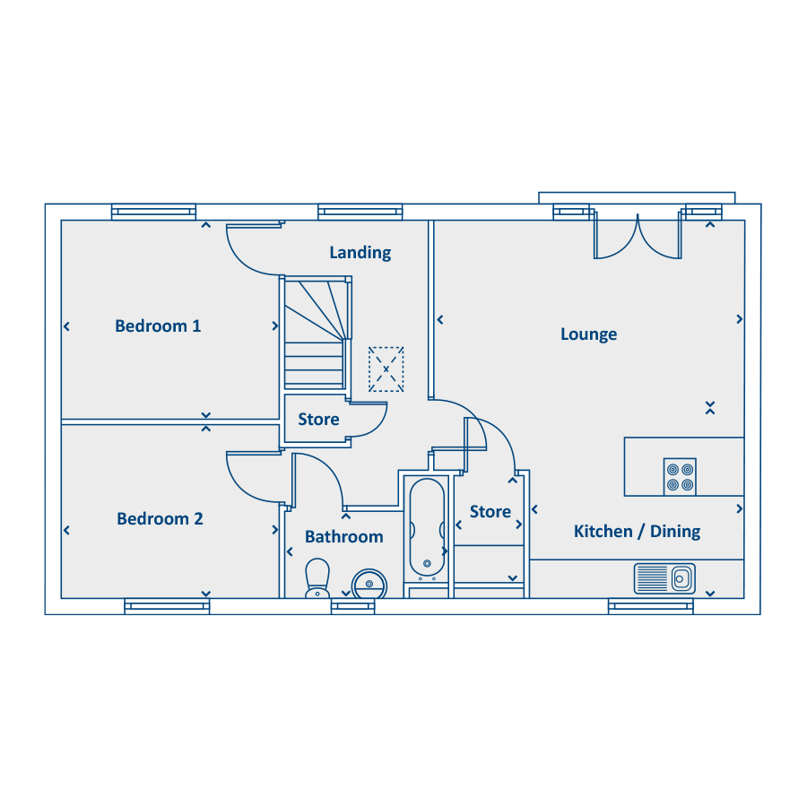 First Floor Floorplan