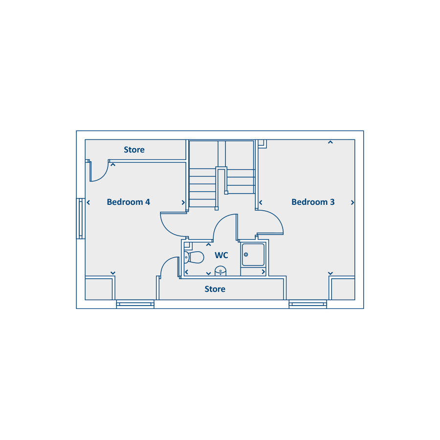 Second Floor Floorplan