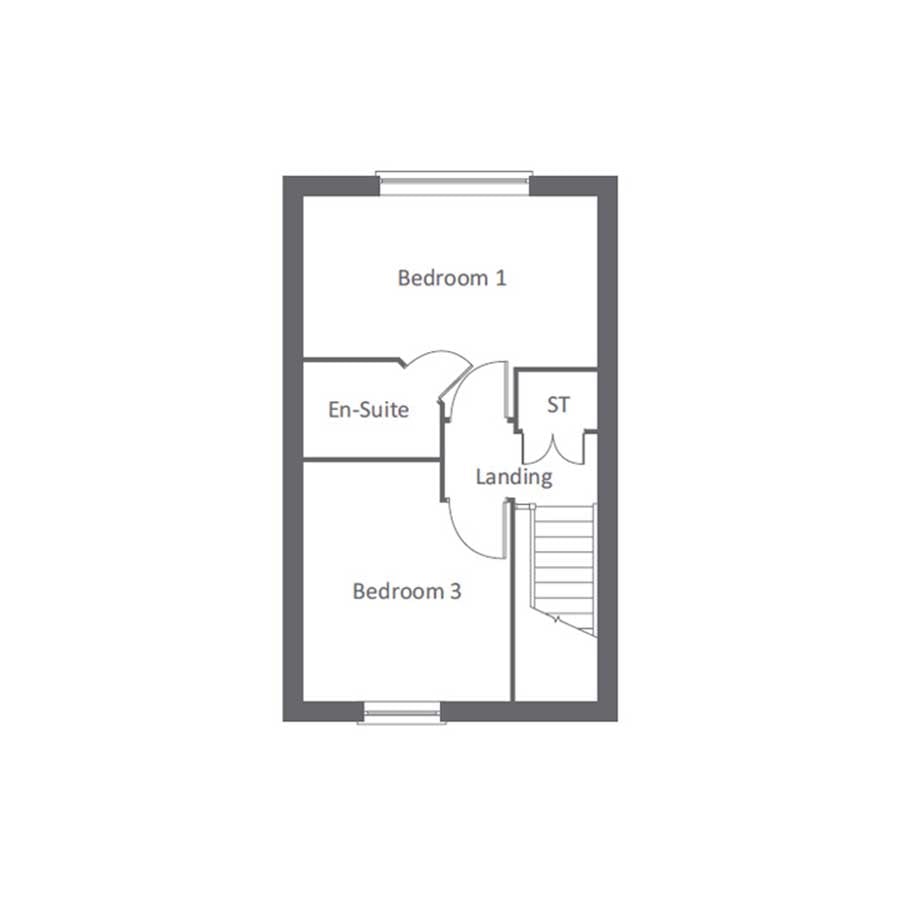 Second Floor Floorplan