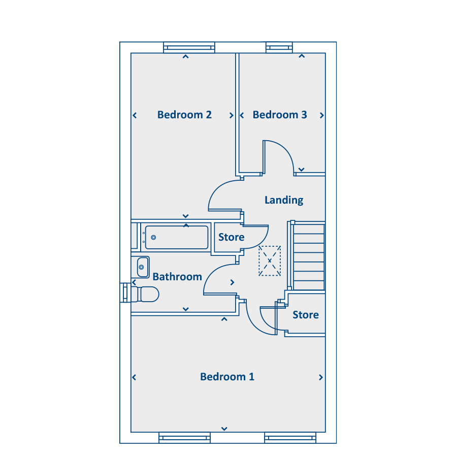 First Floor Floorplan