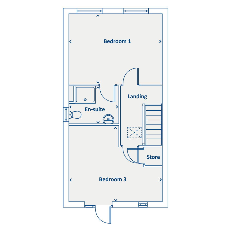 Second Floor Floorplan