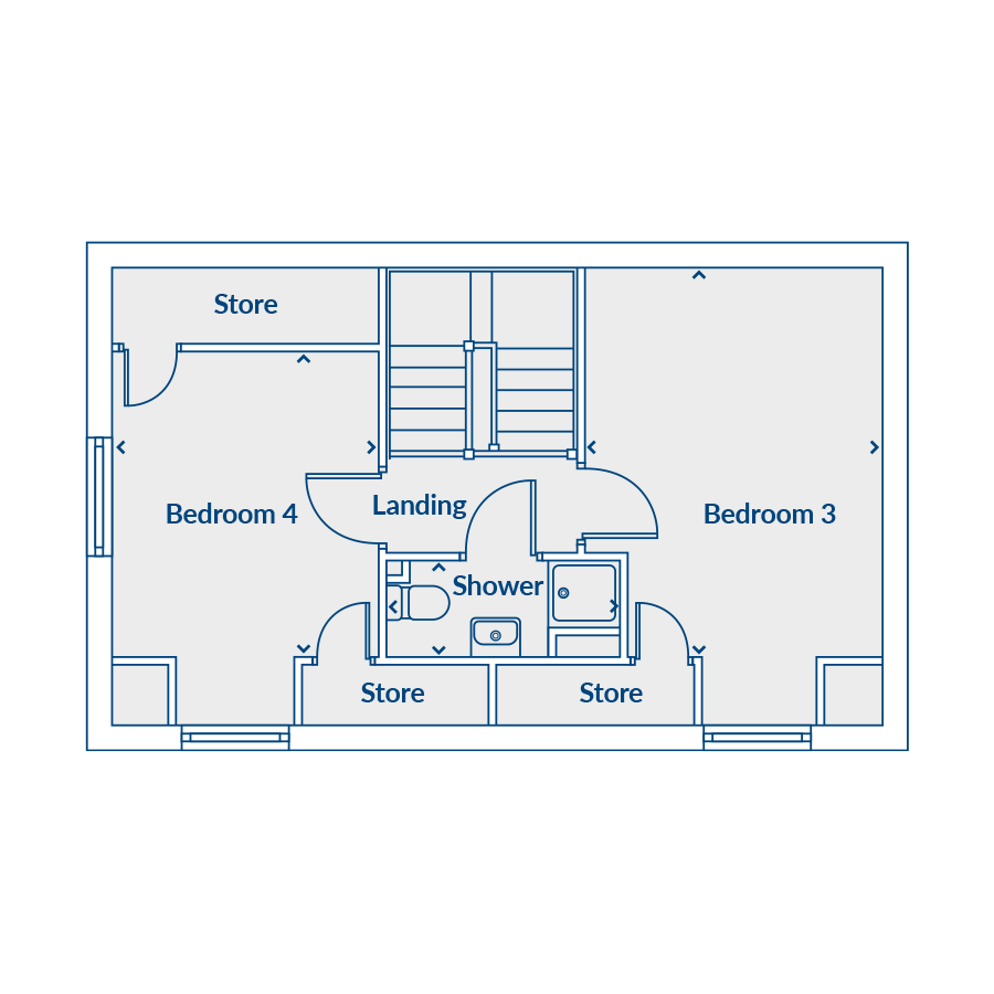 Second Floor Floorplan
