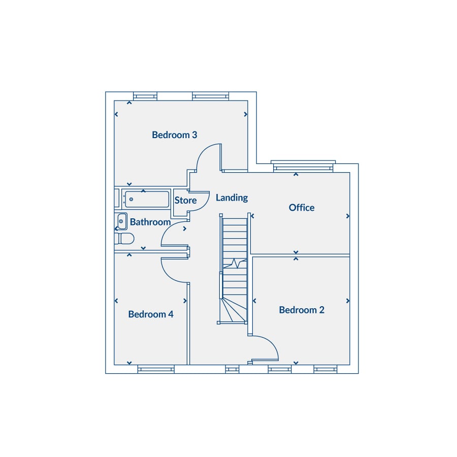 First Floor Floorplan
