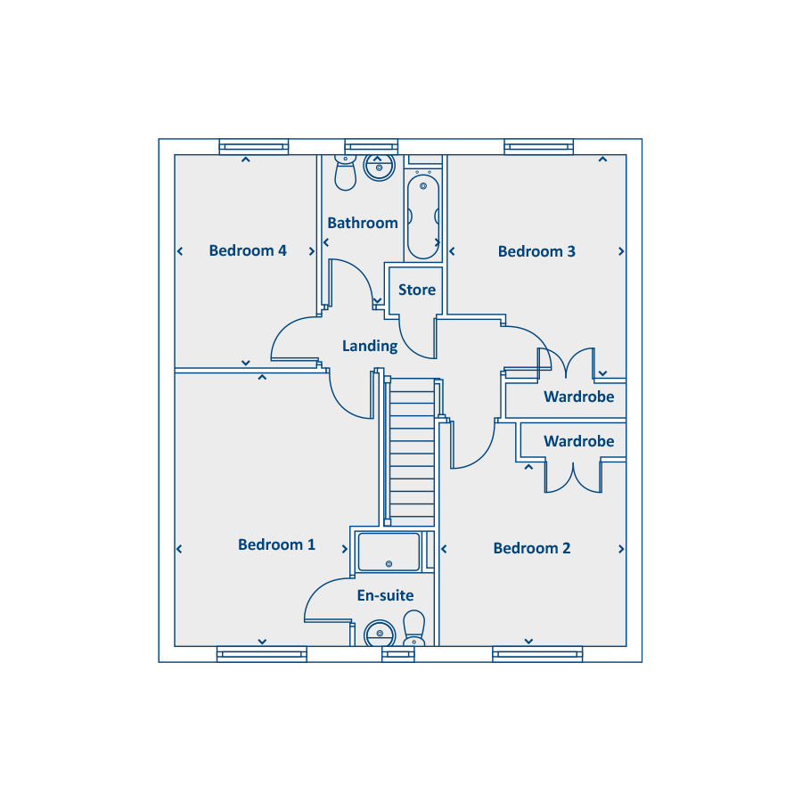 First Floor Floorplan