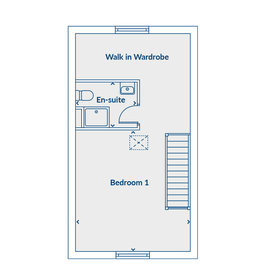 Second Floor Floorplan