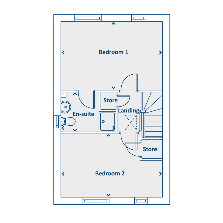 Second Floor Floorplan