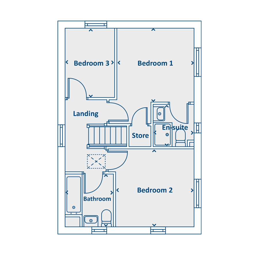 First Floor Floorplan