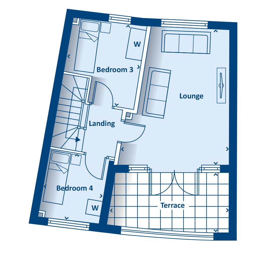 Second Floor Floorplan