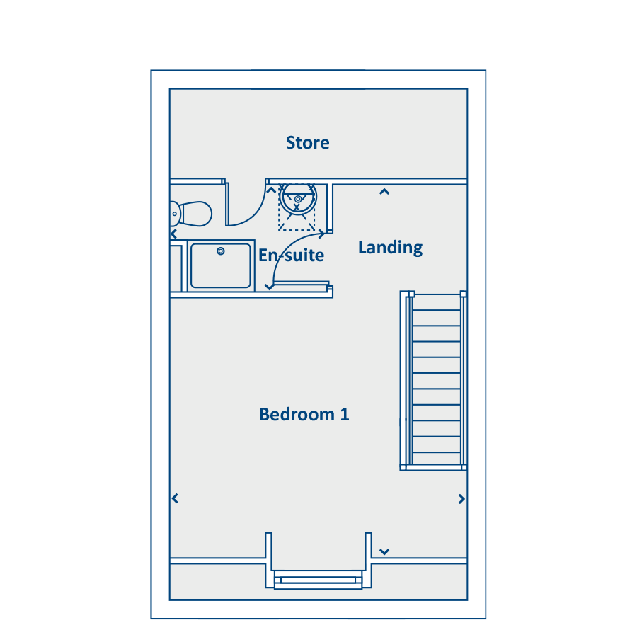 Second Floor Floorplan