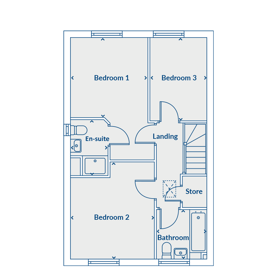 First Floor Floorplan