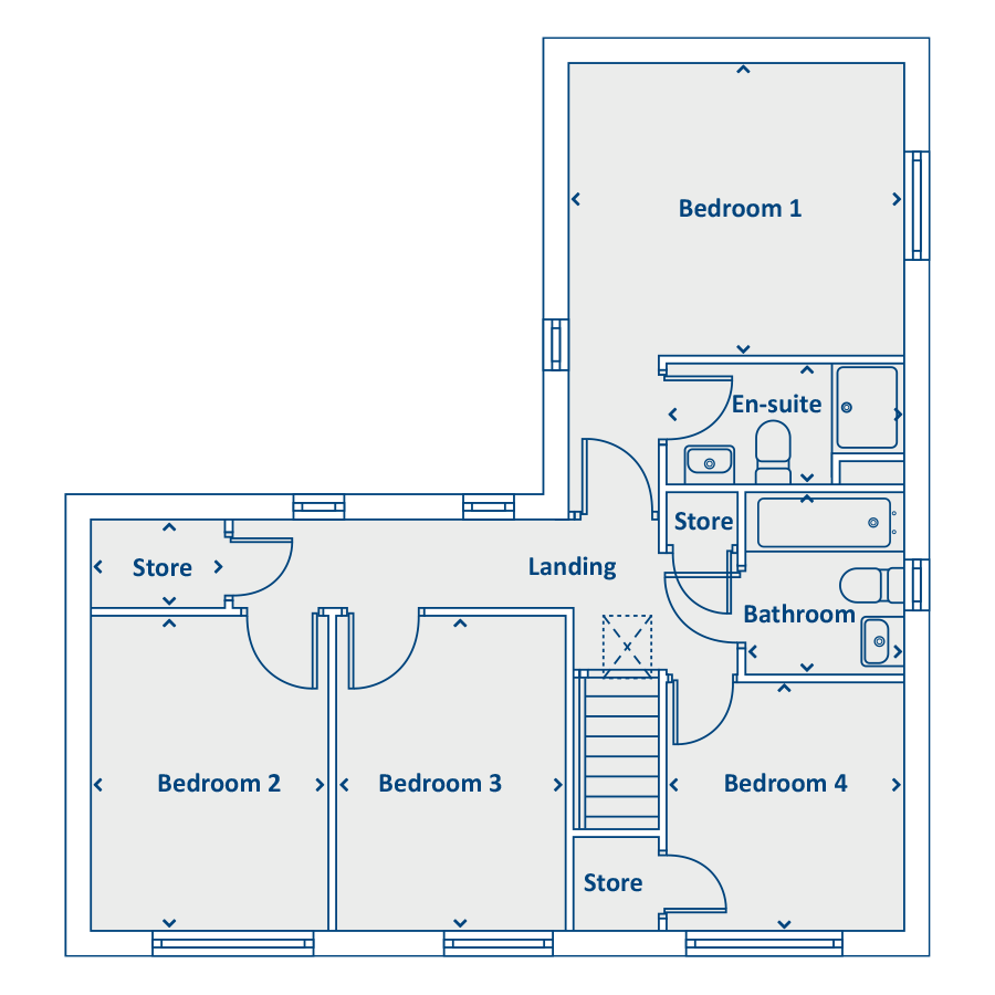 First Floor Floorplan