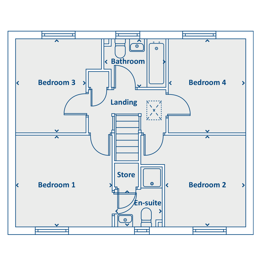 First Floor Floorplan