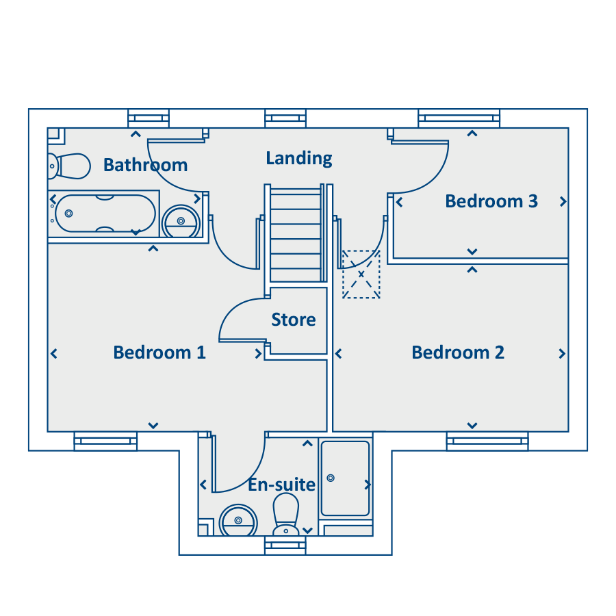 First Floor Floorplan