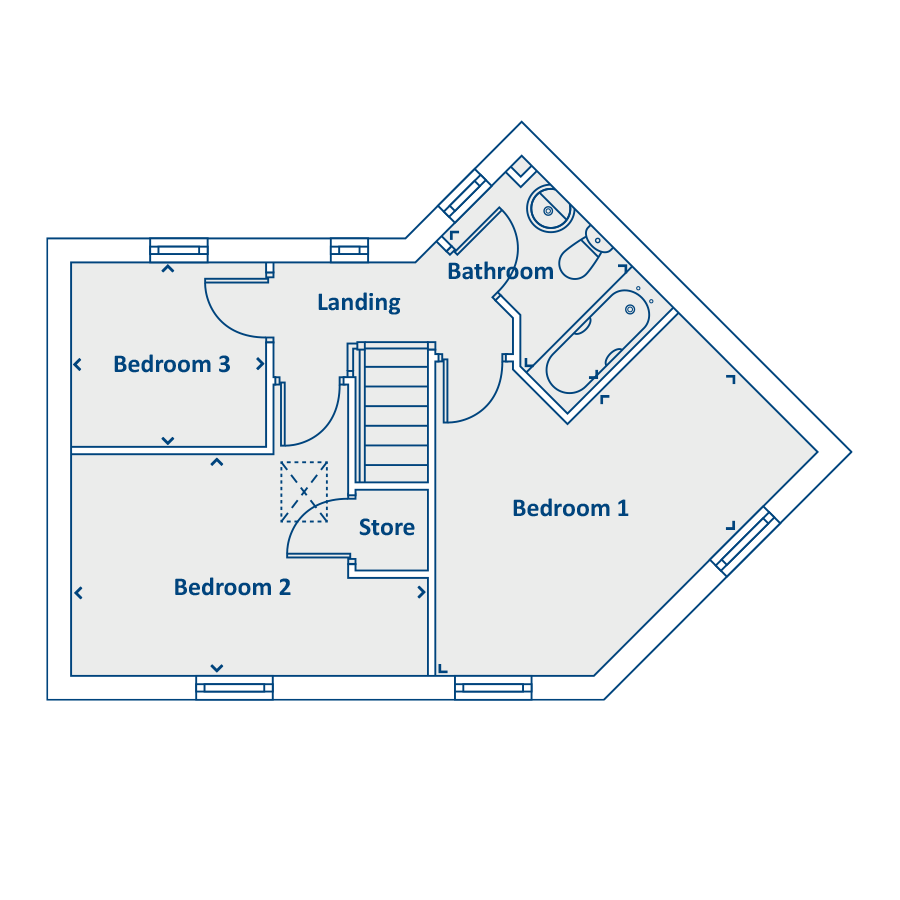 First Floor Floorplan