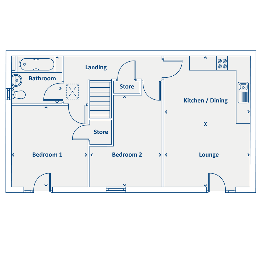 First Floor Floorplan