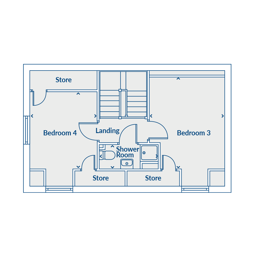 Second Floor Floorplan
