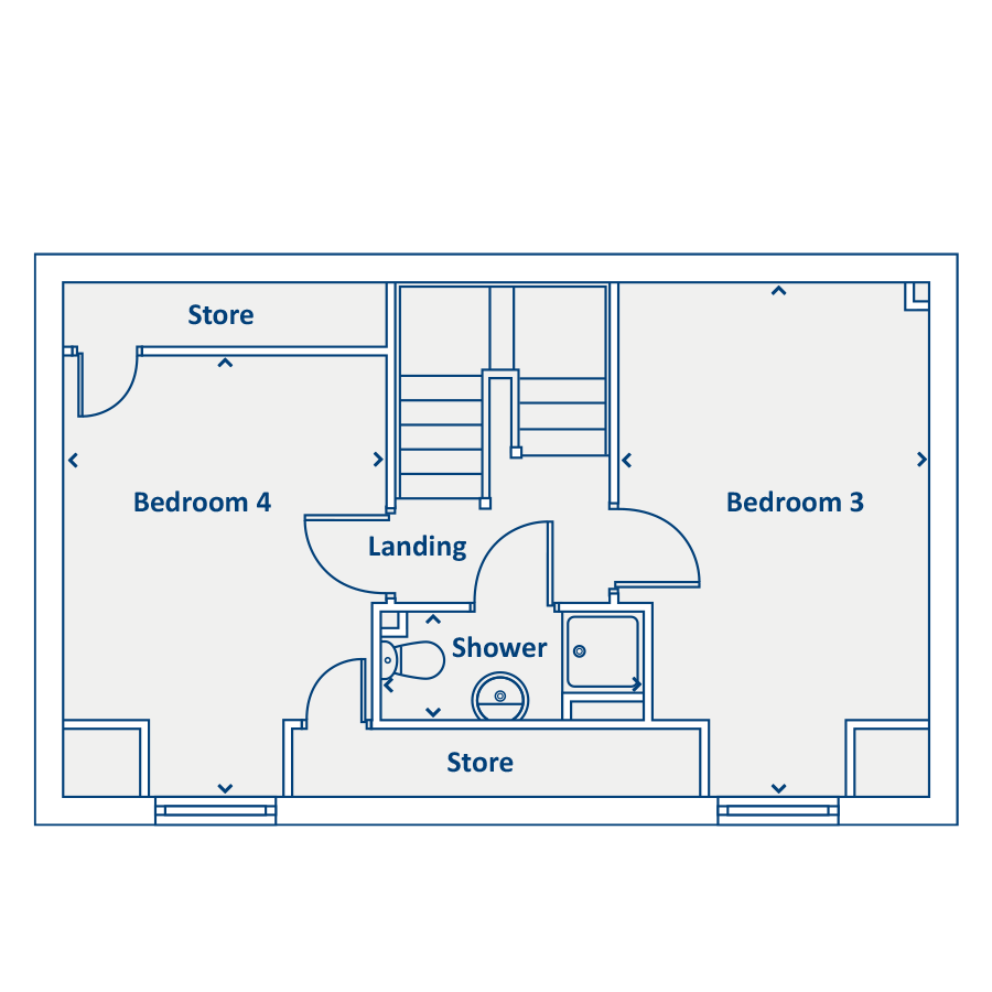 Second Floor Floorplan