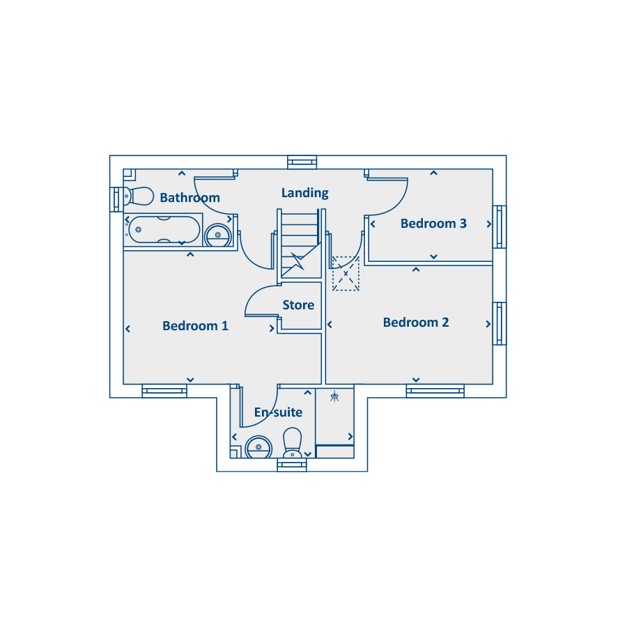 First Floor Floorplan