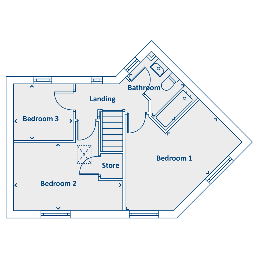 First Floor Floorplan
