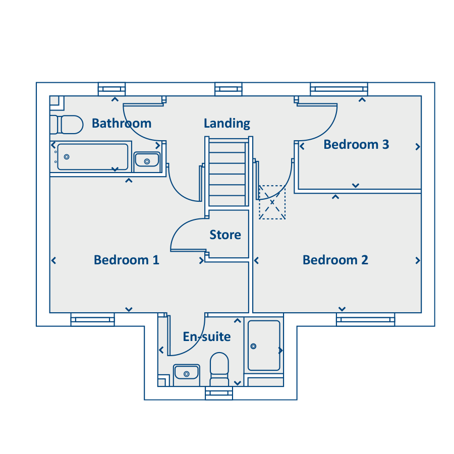 First Floor Floorplan
