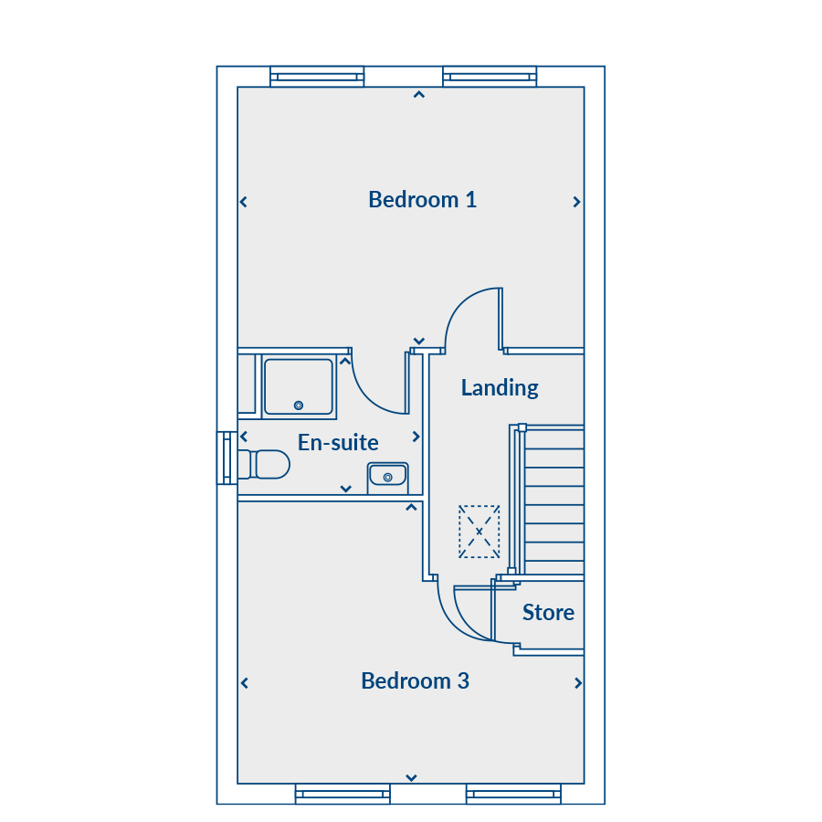 Second Floor Floorplan