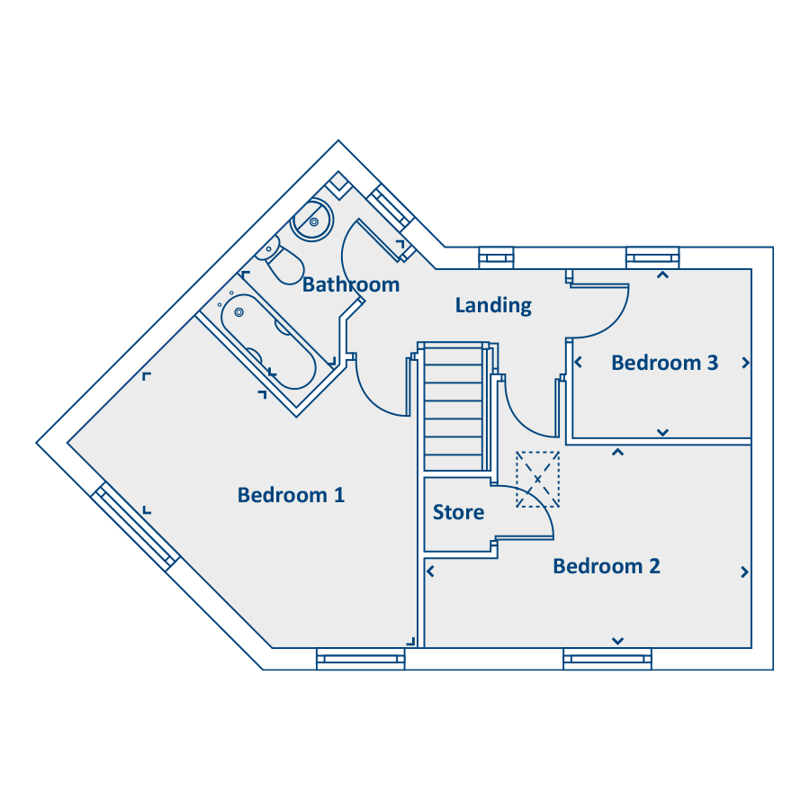 First Floor Floorplan