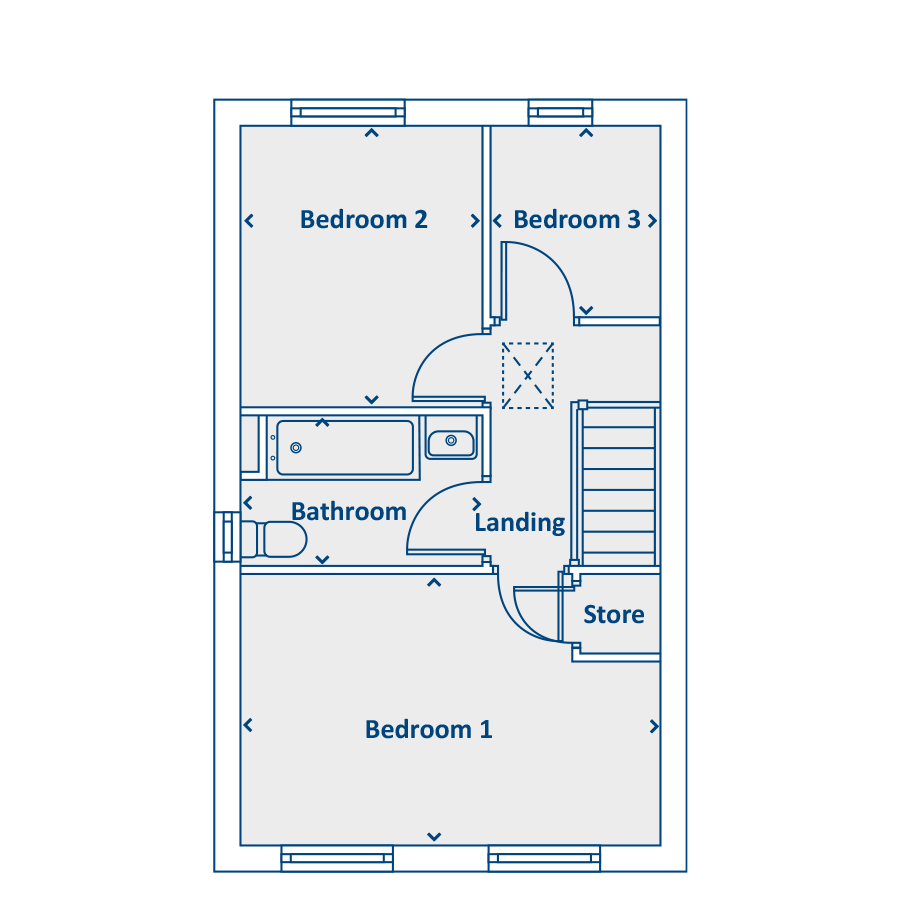 First Floor Floorplan