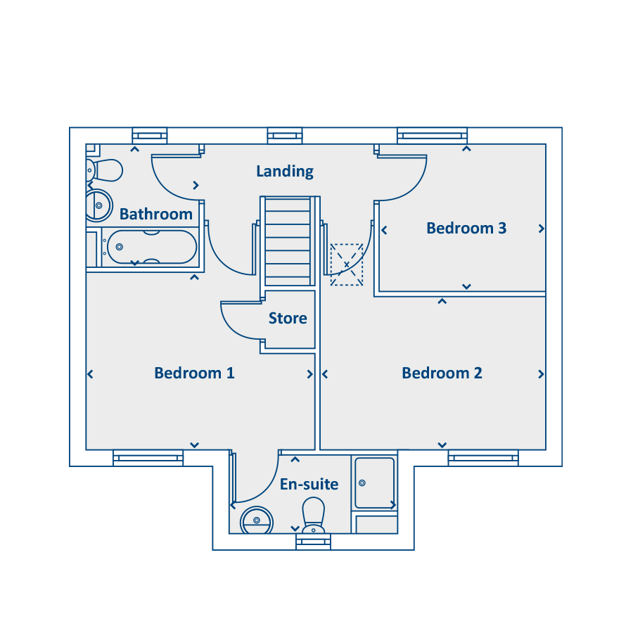 First Floor Floorplan