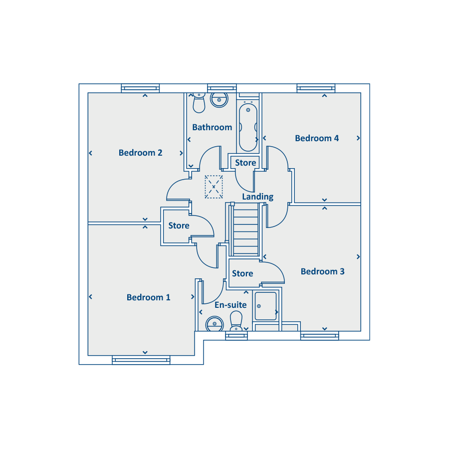 First Floor Floorplan