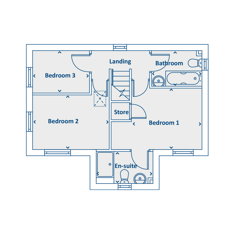 First Floor Floorplan
